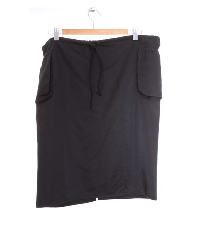 Damen Rock Sommerrock Lagenlook Gr. L Schwarz
