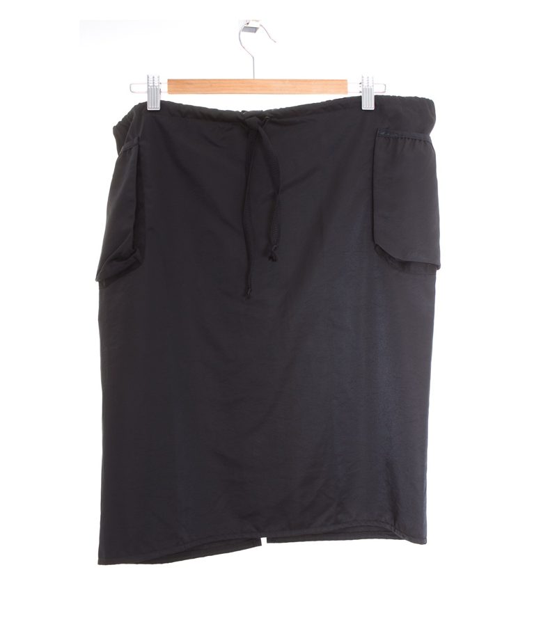Damen Rock Sommerrock Lagenlook Gr. L Schwarz – Foto 1