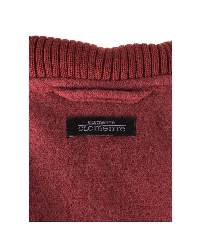 ELEMENTE CLEMENTE Damen Mantel Lagenlook Übergangsmantel Gr. 3=DE XL Wolle – Foto 4