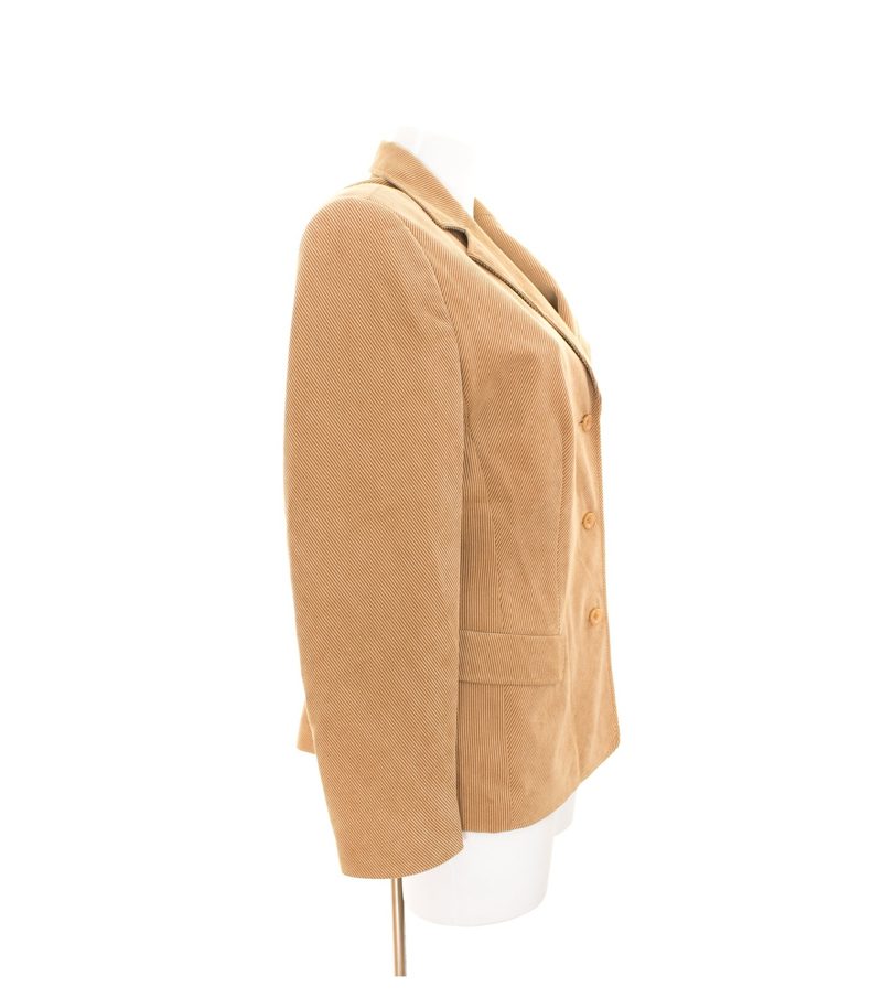 GERRY WEBER Damen Blazer Casual Gr. DE 40 Beige Cord – Foto 2