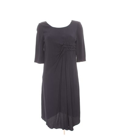 STEFANEL Damen Kleid Etuikleid Gr. DE 38 Schwarz