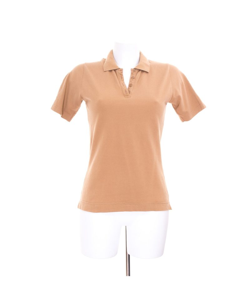 CLASSICS by Ludwig Beck Damen Poloshirt T-Shirt Shirt Gr. M Beige Baumwolle – Foto 1