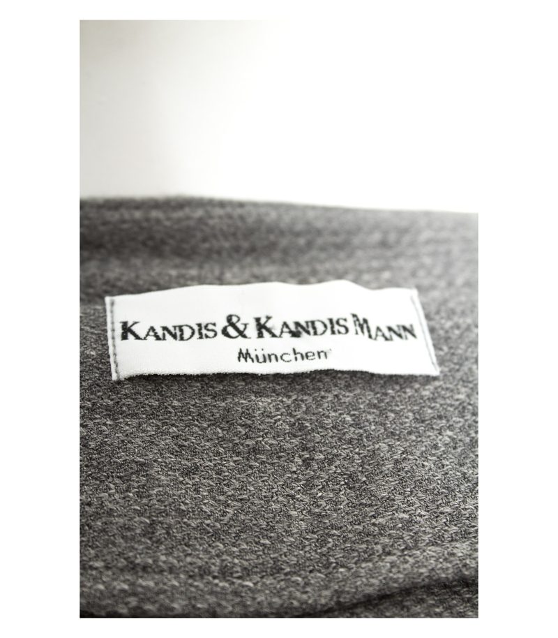 KANDIS & KANDISMANN Damen Kostüm Jacke Rock Lagenlook Gr. M Wolle Leinen – Foto 5