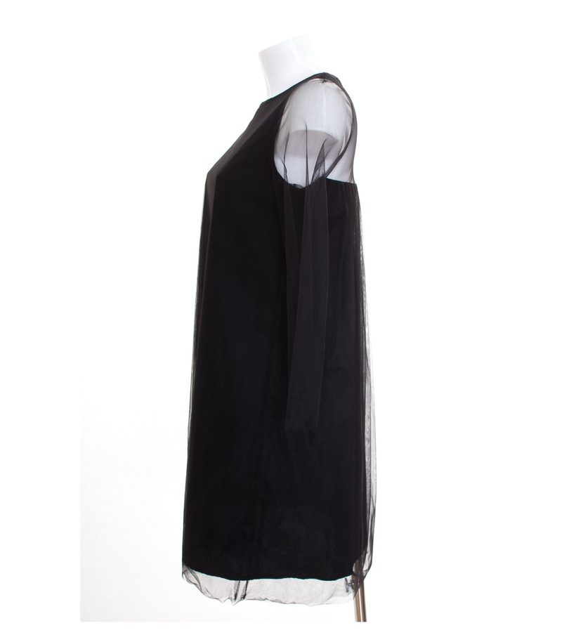 COS Damen Kleid Gr. EUR 36 Schwarz – Foto 2
