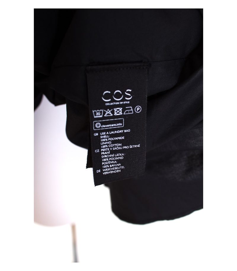 COS Damen Kleid Gr. EUR 36 Schwarz – Foto 4