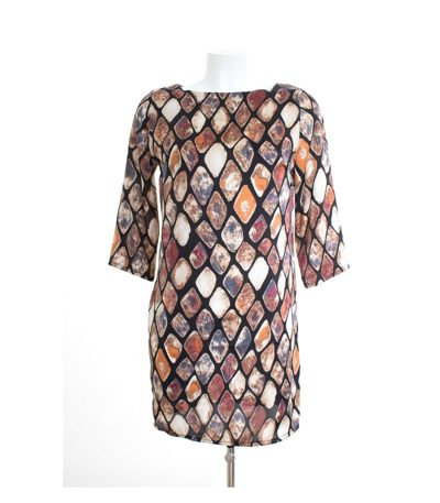 Fashion Elle Damen Kleid Longbluse Sommerkleid Gr. T2 (DE 38)