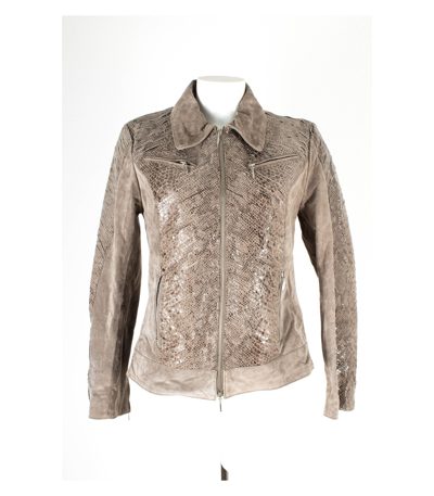 Sarah Kern Damen Lederjacke Gr. 38 Leder NEU