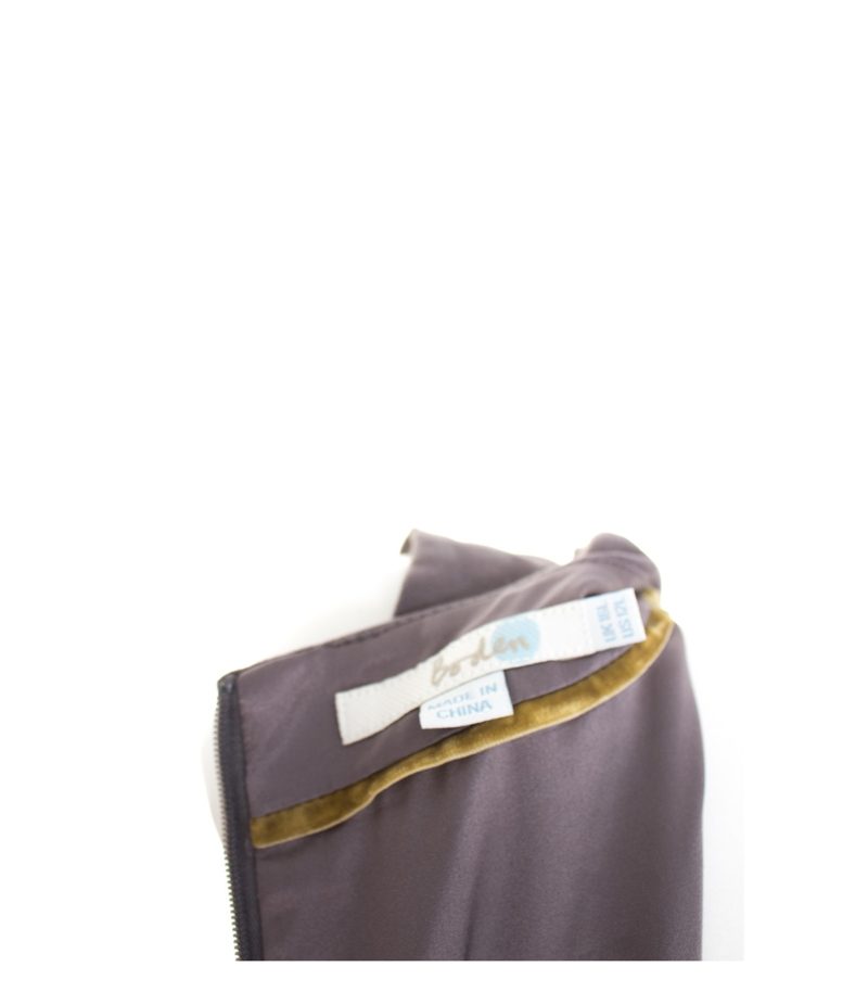 Boden Damen Kleid Etuikleid Gr. DE 42 L Grau Baumwolle – Foto 6