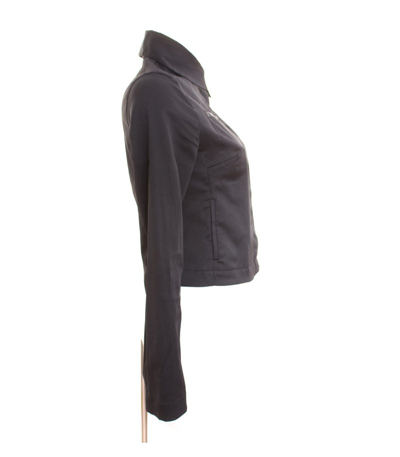 HALLHUBER Damen Blazer Sommerblazer Gr. D 34 Schwarz – Foto 2