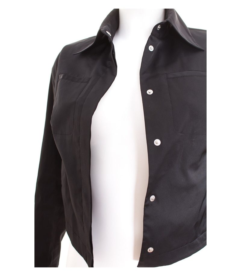 HALLHUBER Damen Blazer Sommerblazer Gr. D 34 Schwarz – Foto 5