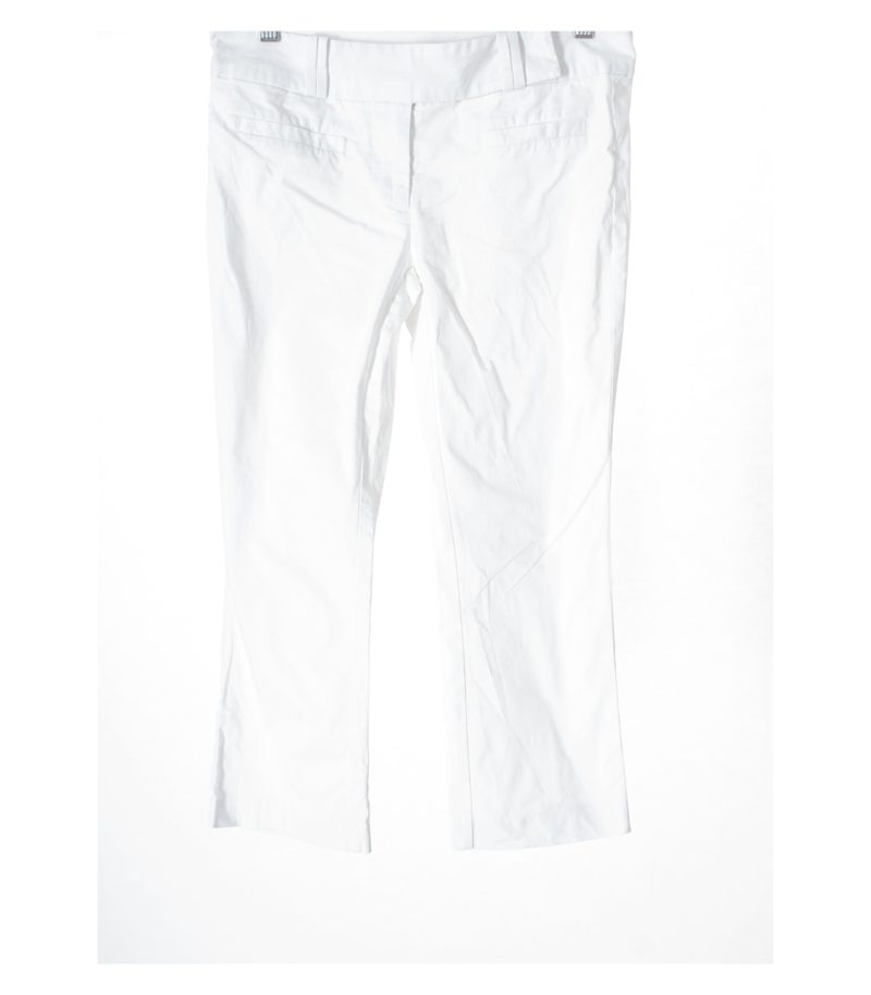 UNITED COLORS OF BENETTON Bermuda Damen Hose Gr. D 34 IT 40 Weiß – Foto 1