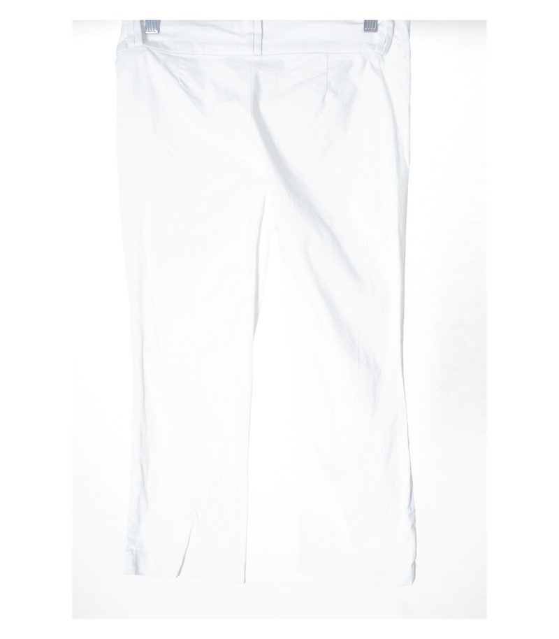 UNITED COLORS OF BENETTON Bermuda Damen Hose Gr. D 34 IT 40 Weiß – Foto 2