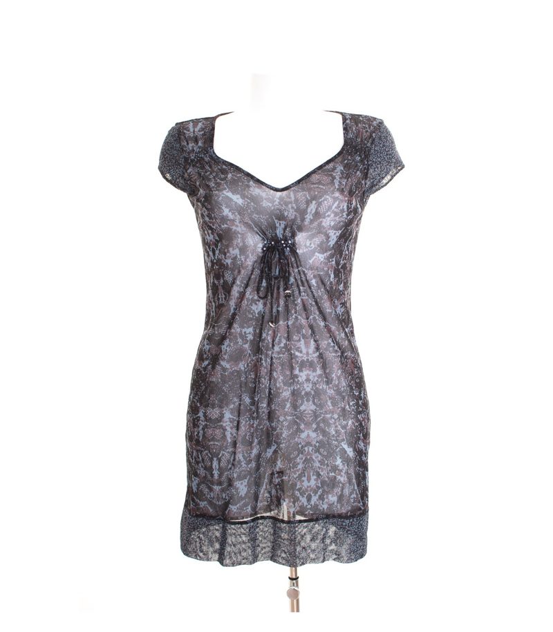 LIU JO Damen Kleid Gr. S Seide – Foto 1