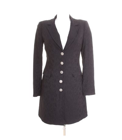 SCHIFFHAUER Damen Mantel Übergangsmantel Gr. D 36 Schwarz