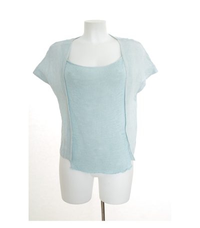born to be Damen Shiirt T-Shirt Gr. S Leinen