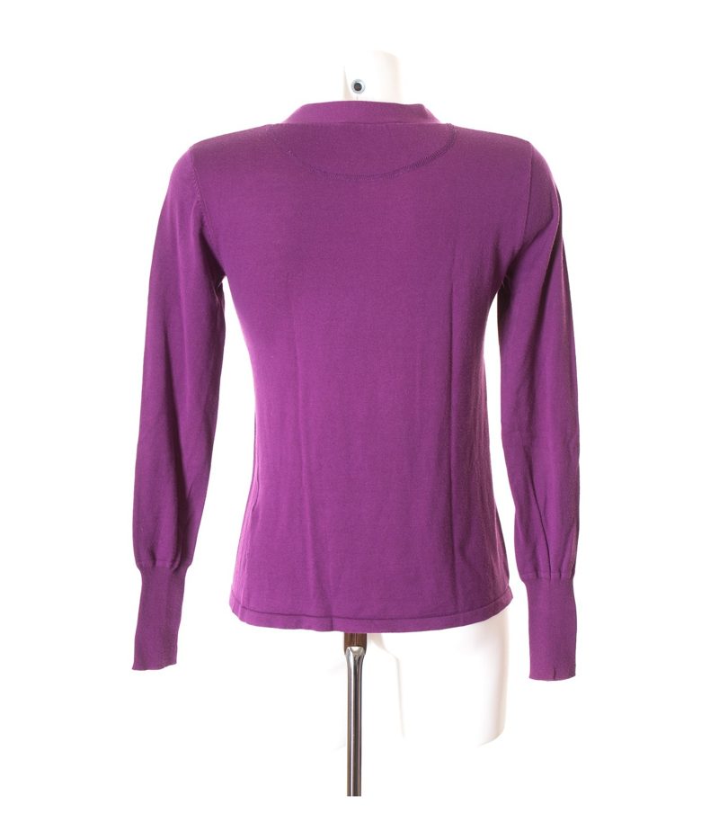 CLOSED Damen Pullover Pulli Feinstrick Gr. S Lila Strick – Foto 3