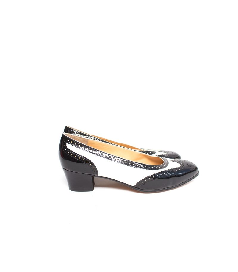 Ed Meier Damen Pumps Gr. D 38,5 Lackleder – Foto 3