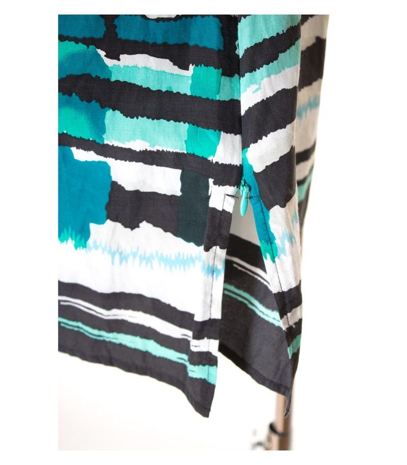 apriori Damen Tunika Kleid Gr. D 36 Seide Baumwolle – Foto 4