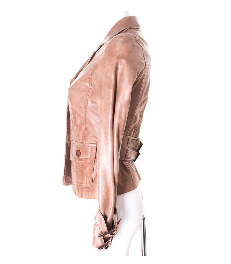 heine Damen Lederjacke Gr. D 34 – Foto 2