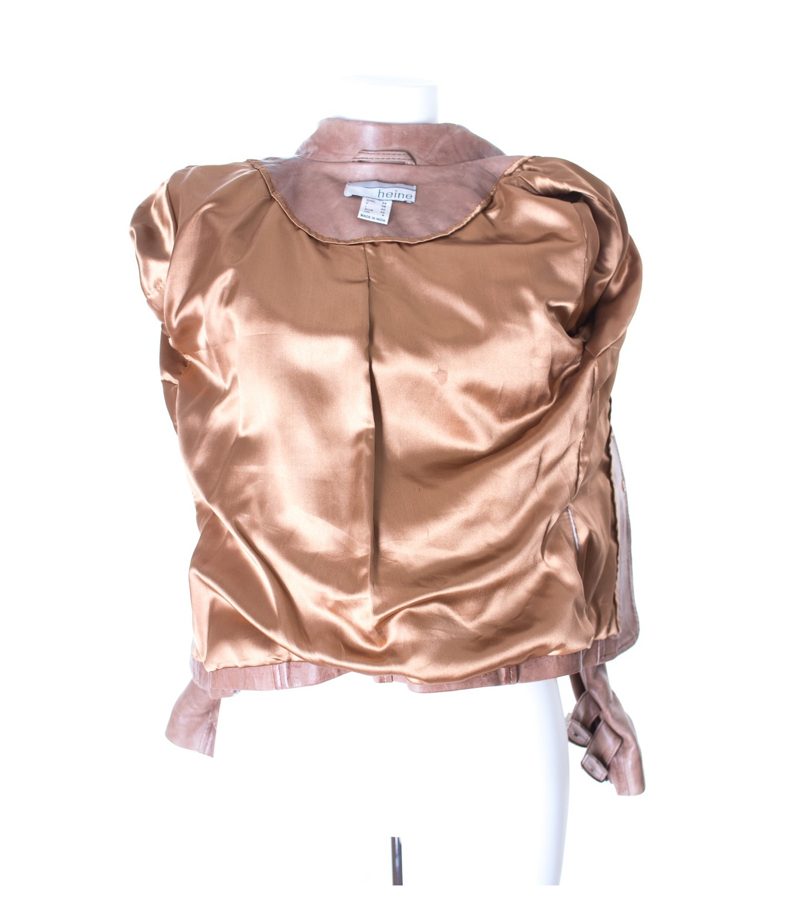 heine Damen Lederjacke Gr. D 34 – Foto 4