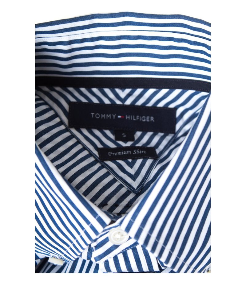 TOMMY HILFIGER Herren Premium Hemd Gr. S 80´S Two Ply Cotton – Foto 6