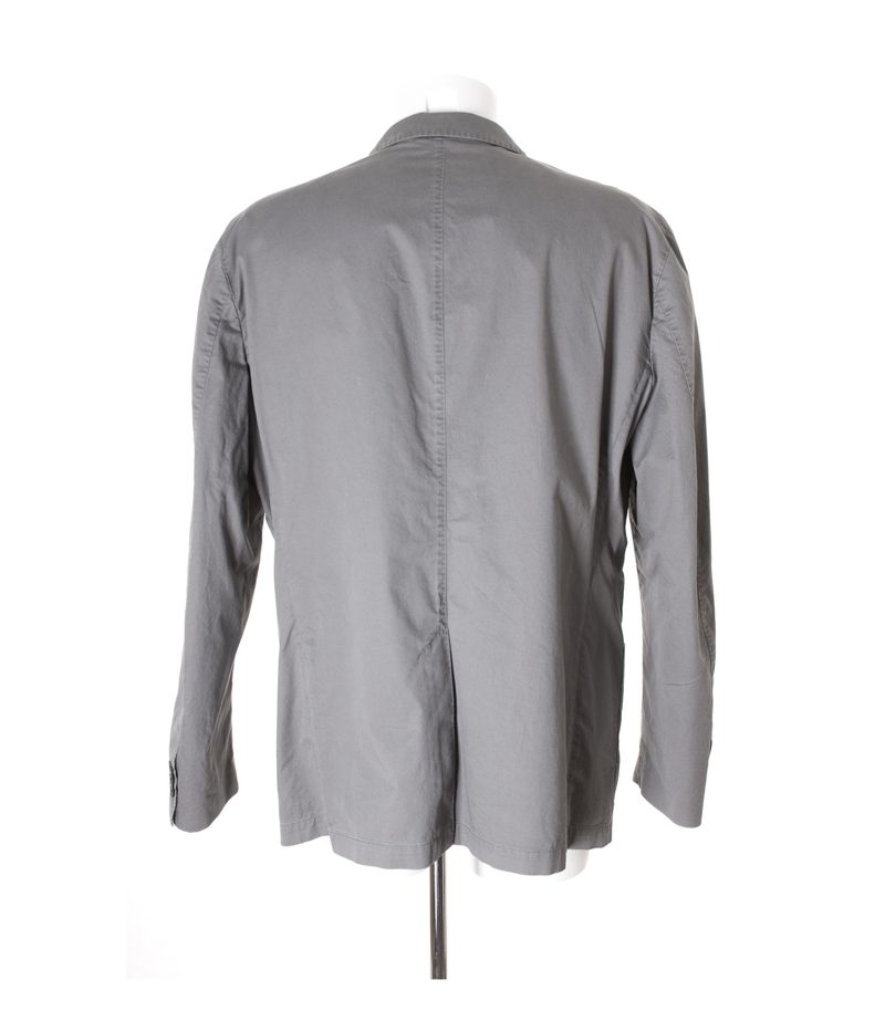 UNIQLO Herren Sakko Sommersakko Gr. XL Grau Baumwolle – Foto 3