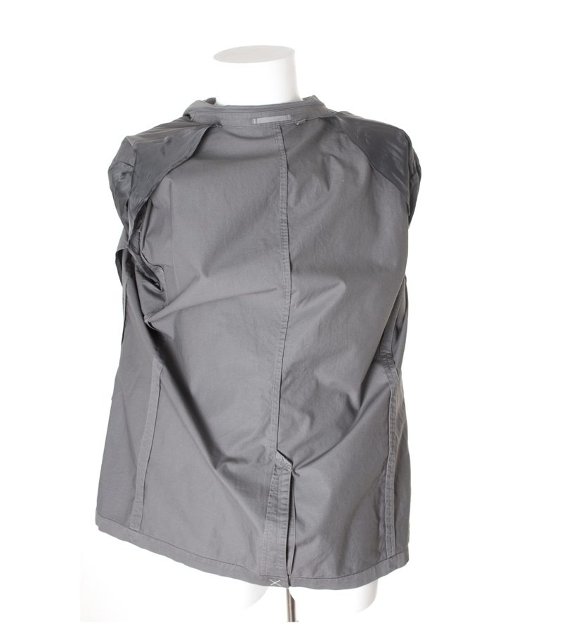 UNIQLO Herren Sakko Sommersakko Gr. XL Grau Baumwolle – Foto 4