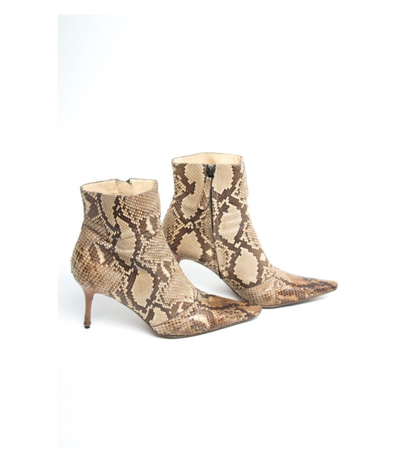 GIUSEPPE ZANOTTI Damen Schhe Stiefeletten Gr. 39,5 Leder – Foto 2