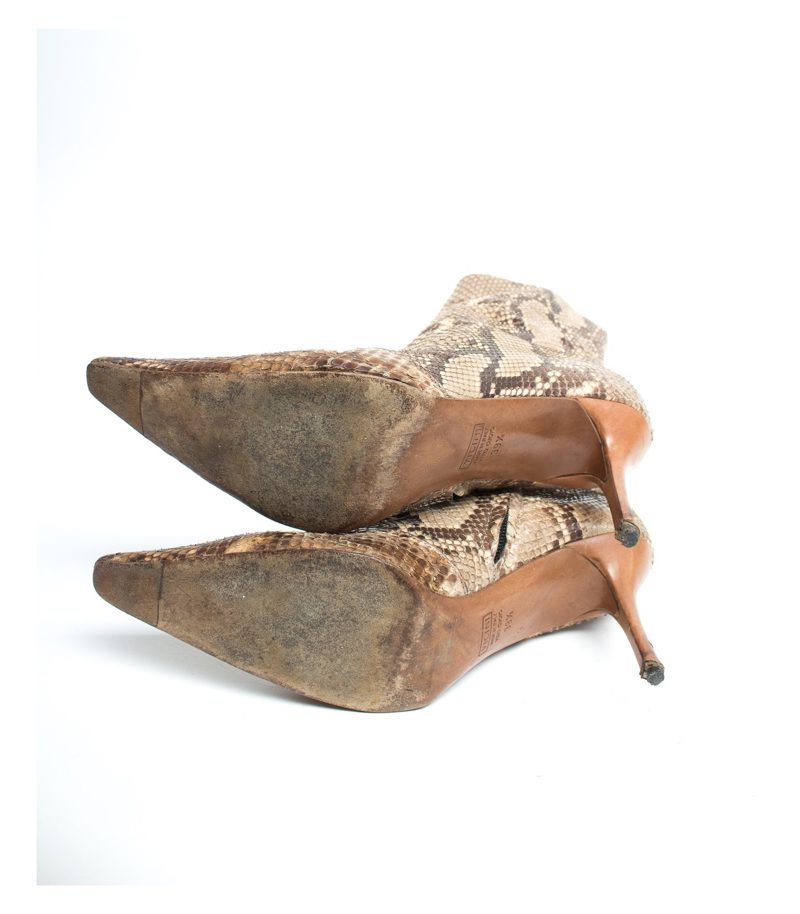 GIUSEPPE ZANOTTI Damen Schhe Stiefeletten Gr. 39,5 Leder – Foto 4