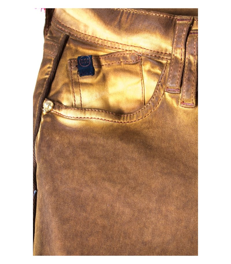 Le Temps Des Damen Perises Stretch Jeans Hose Gr. W 26 Denim Neu – Foto 2