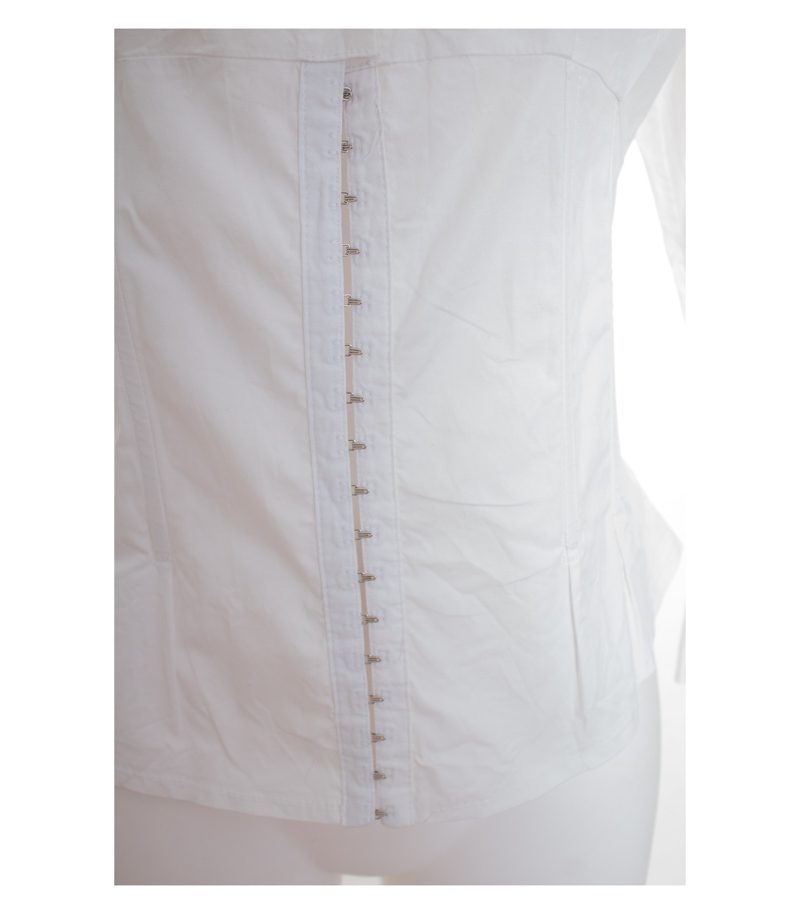 KARA MAKAN Damen Bluse Gr. M Weiß – Foto 2