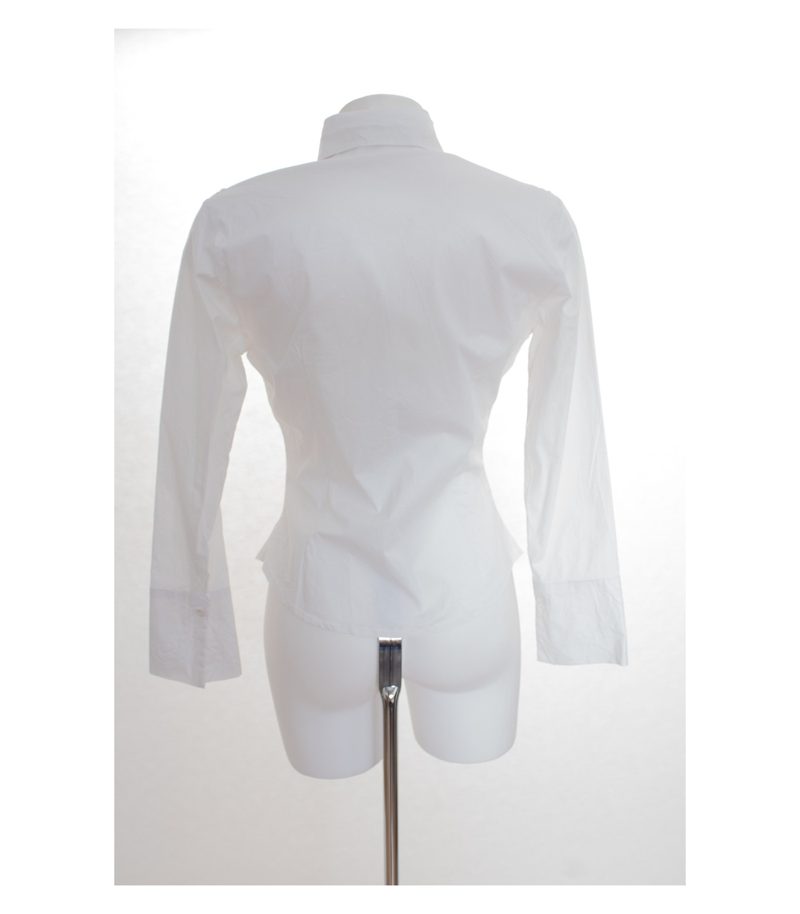 KARA MAKAN Damen Bluse Gr. M Weiß – Foto 5