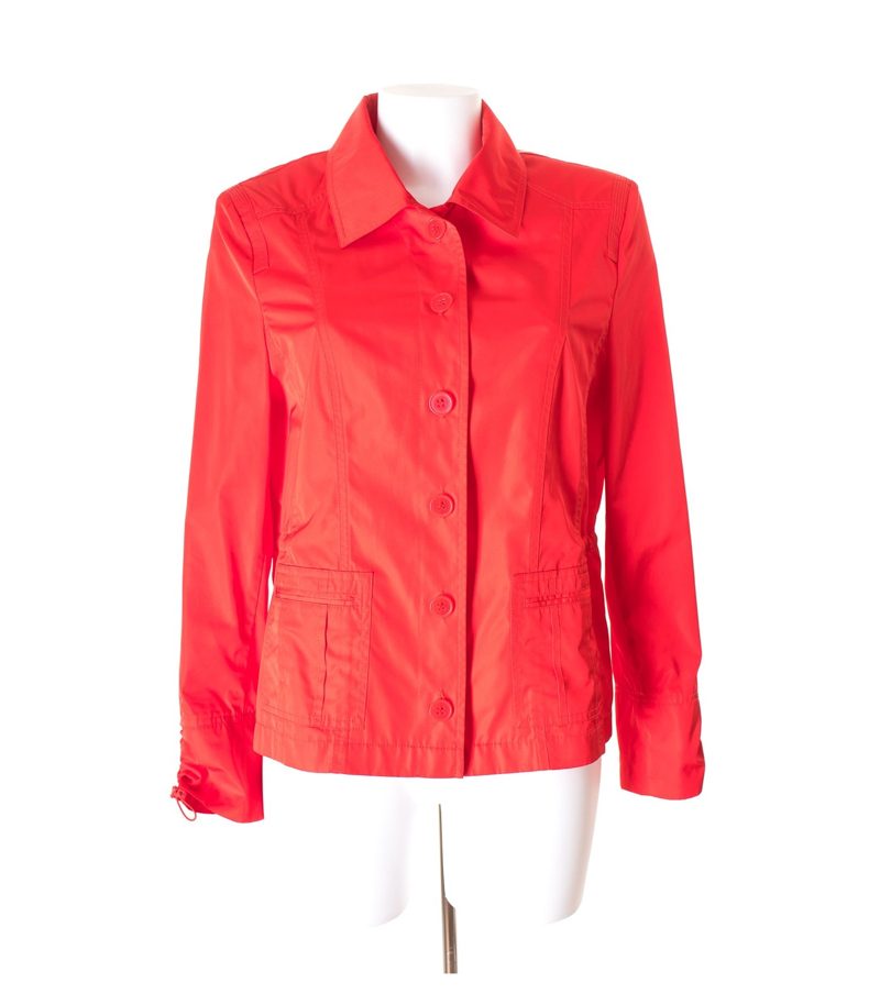 FRANK WALDER Damen leichte Jacke Gr. L Rot – Foto 1