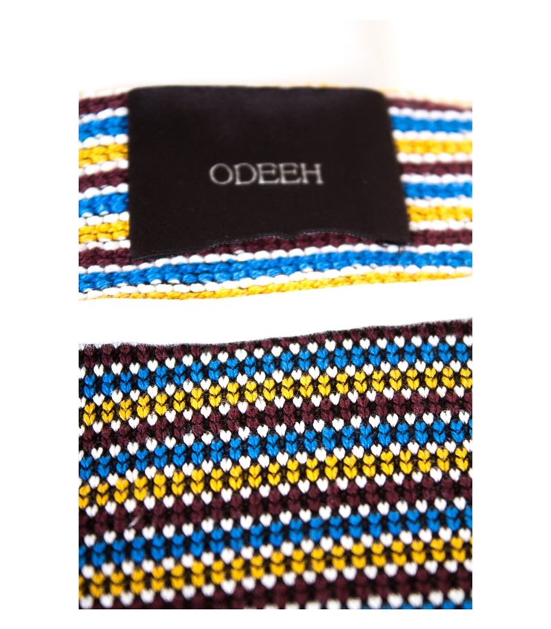 ODEEH Damen Mantel Strickmantel Gr. D 36 Baumwolle – Foto 6
