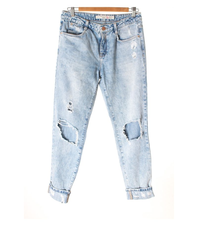ZARA Damen Premium Wash Jeans Gr. EUR 36 – Foto 1