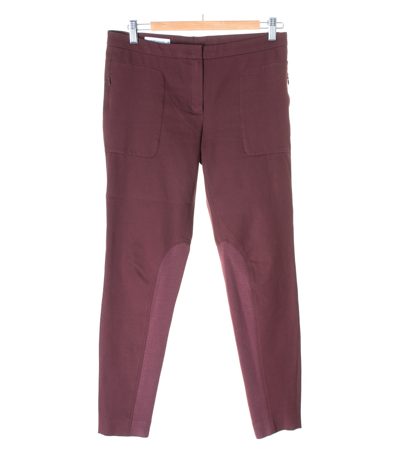 RENE LEZARD Damen Hose Stretch Gr. D 36 Weinrot