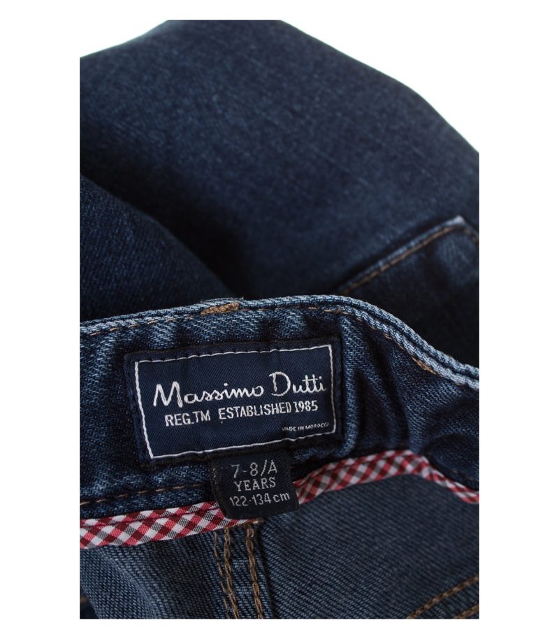 Massimo Dutti Jeans Kinderjeans Gr. 122-134 cm 7-8 Jahre Blau – Foto 3