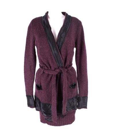 KAPALUA Tweenset Strick Damen Kostüm Strickjacke Cardigan Rock Gr. 38 Kaschmir