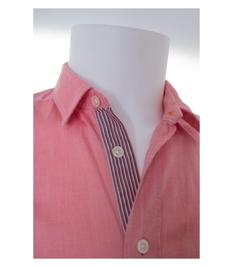HUGO BOSS Herren Hemd Gr. S Orange Rosa – Foto 2