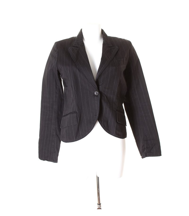 Polo Ralph Lauren Damen Jeans Blazer Gr. L Schwarz-Grau – Foto 1