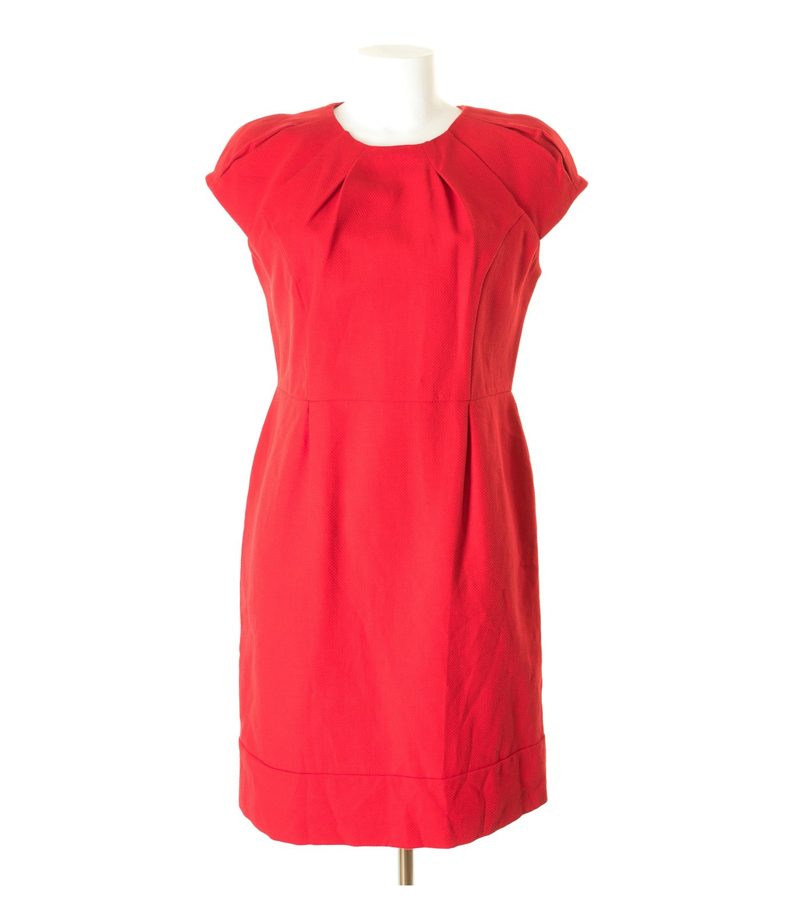 Monsoon Damen Kleid Gr. EU 42 Rot Neu – Foto 1
