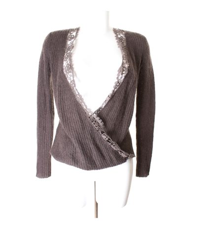 JETTE Damen Pullover & Gr. DE 38 Wolle Mohair