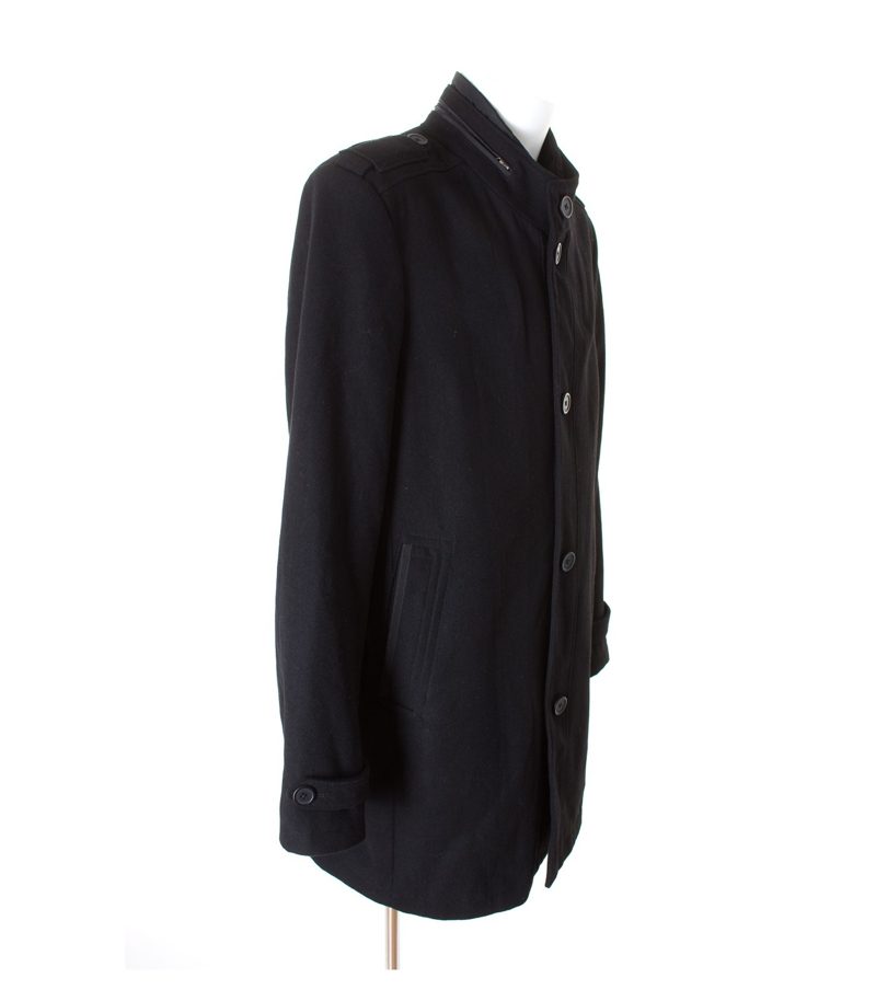 TAILOR & SON Herren Mantel Gr. DE 56 Schwarz – Foto 3