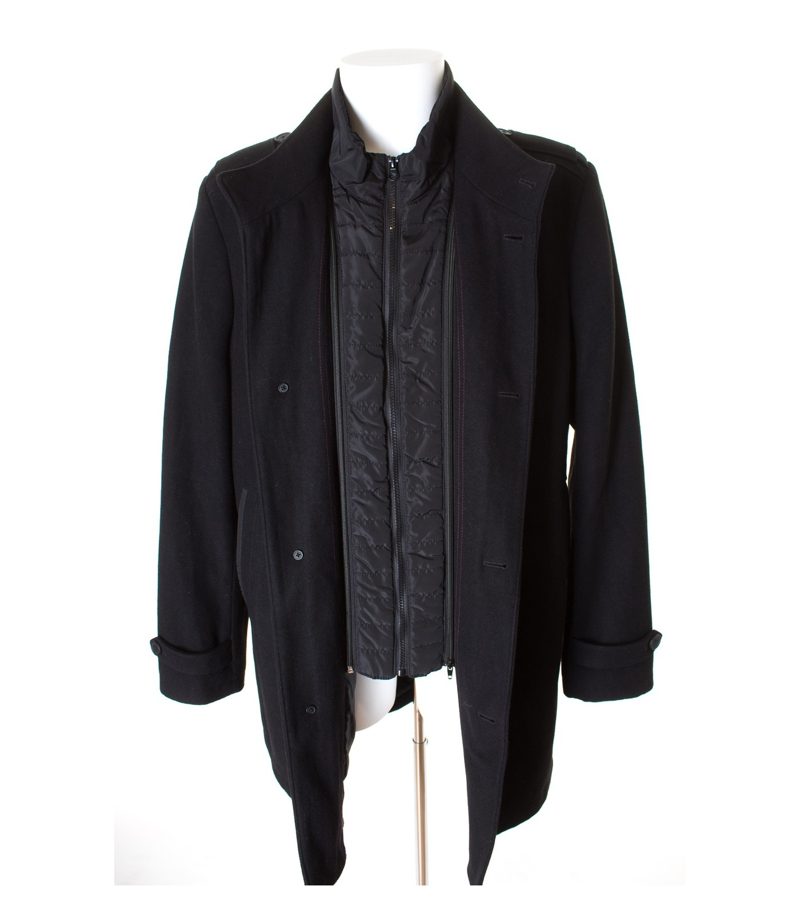 TAILOR & SON Herren Mantel Gr. DE 56 Schwarz – Foto 5