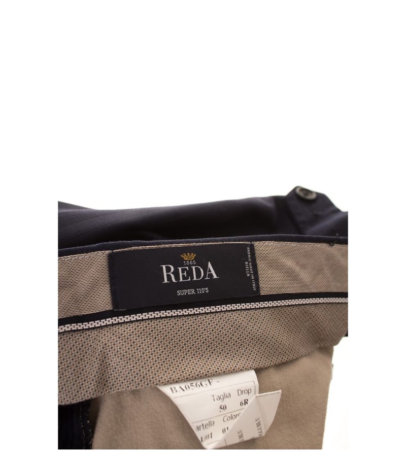 REDA Herren Hose Super 110´S Gr. 50 6R Blau – Foto 3