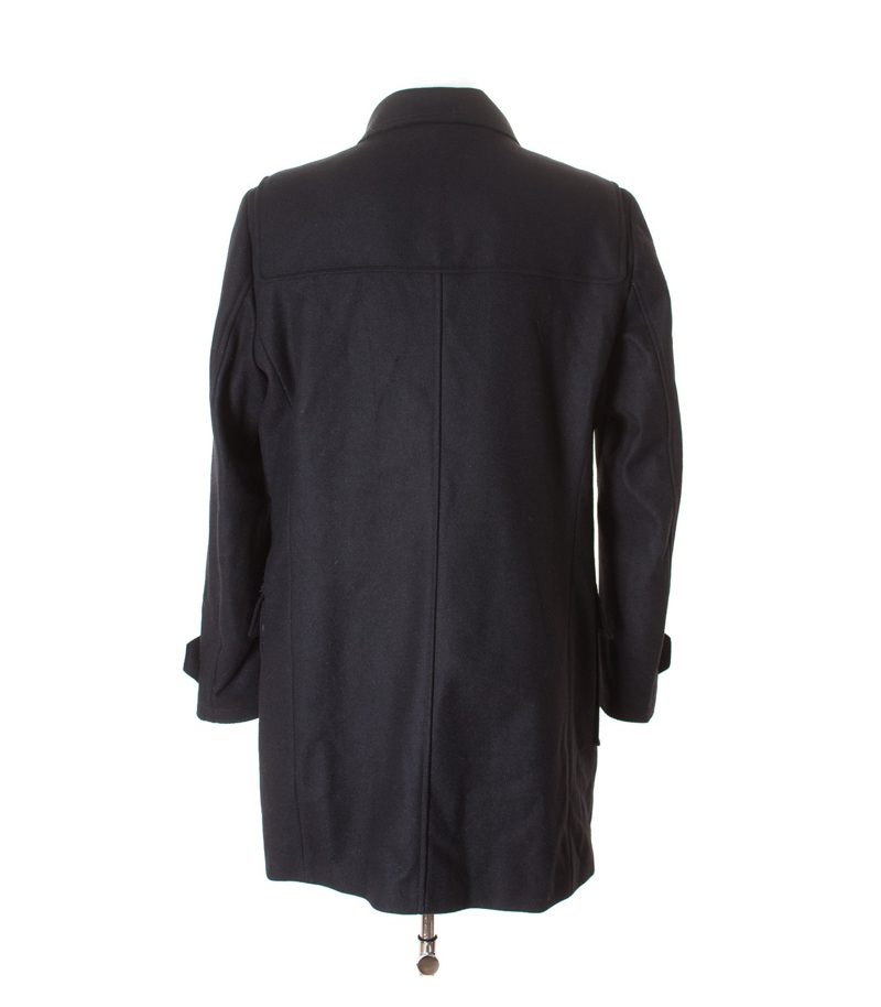 ZARA Herren MAN Mantel Gr. XL Schwarz Wolle – Foto 3