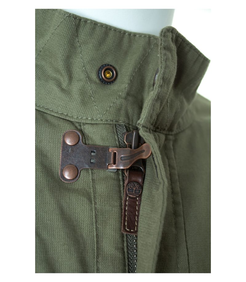 Timberland Earthkeepers Herren Jacke Reine Gr.L/G Schilfgrün Baumwolle – Foto 3