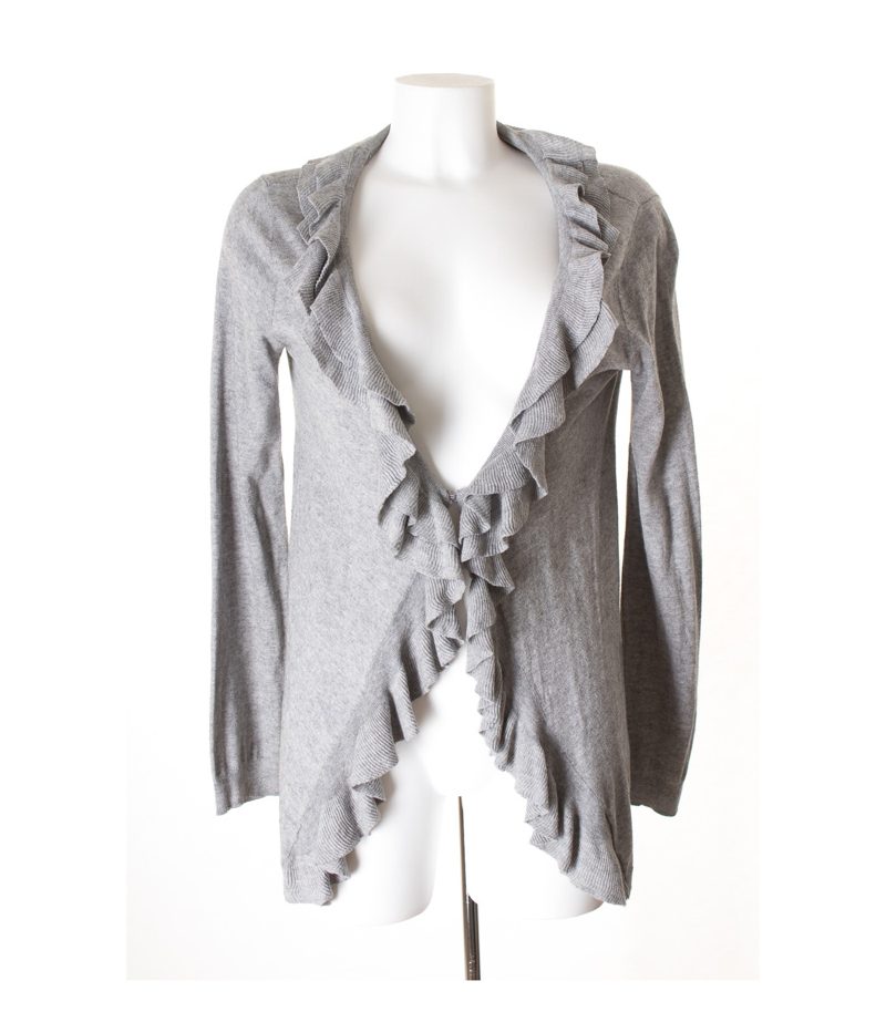 Gap Maternity Damen Strickjacke & Gr. M Grau Baumwolle Kaschmir – Foto 1