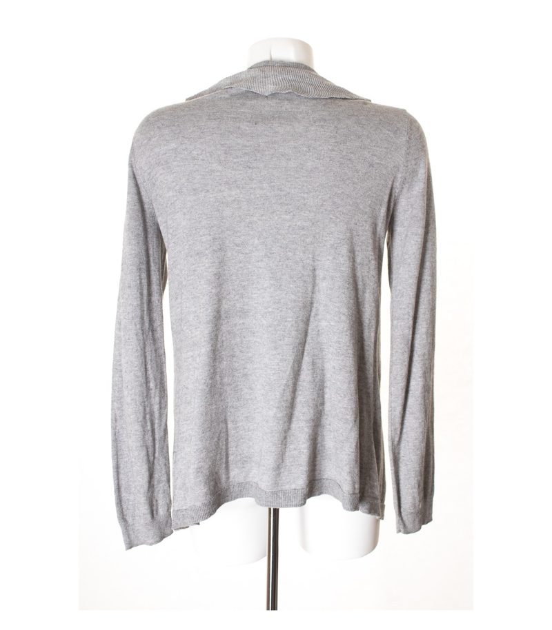 Gap Maternity Damen Strickjacke & Gr. M Grau Baumwolle Kaschmir – Foto 4