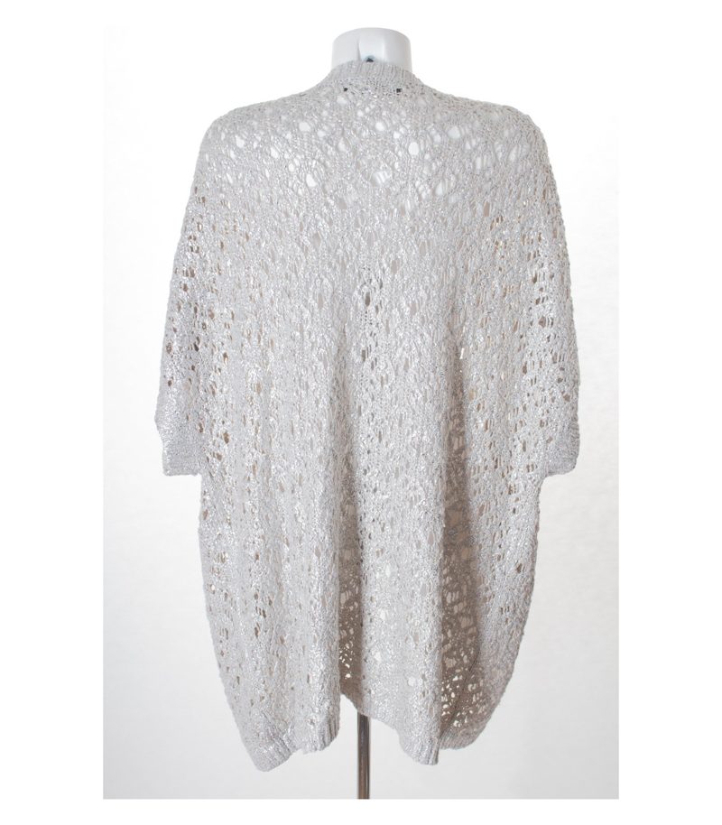 STEFFEN SCHRAUT Damen Strickjacke Gr. DE 36 Grau – Foto 3